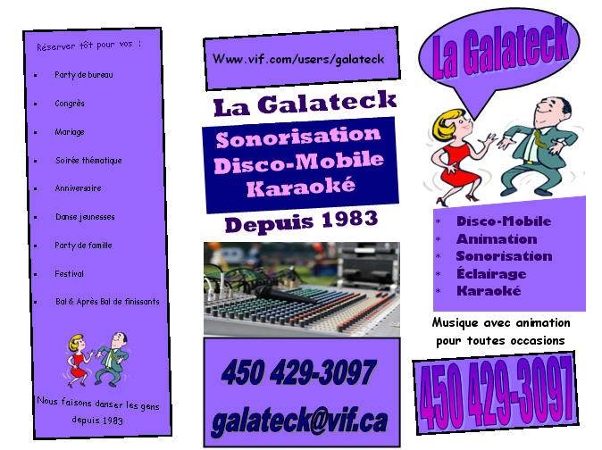 La Galateck | 49 Rue Reid, Maple Grove, QC J6N 1P4, Canada | Phone: (450) 429-3097