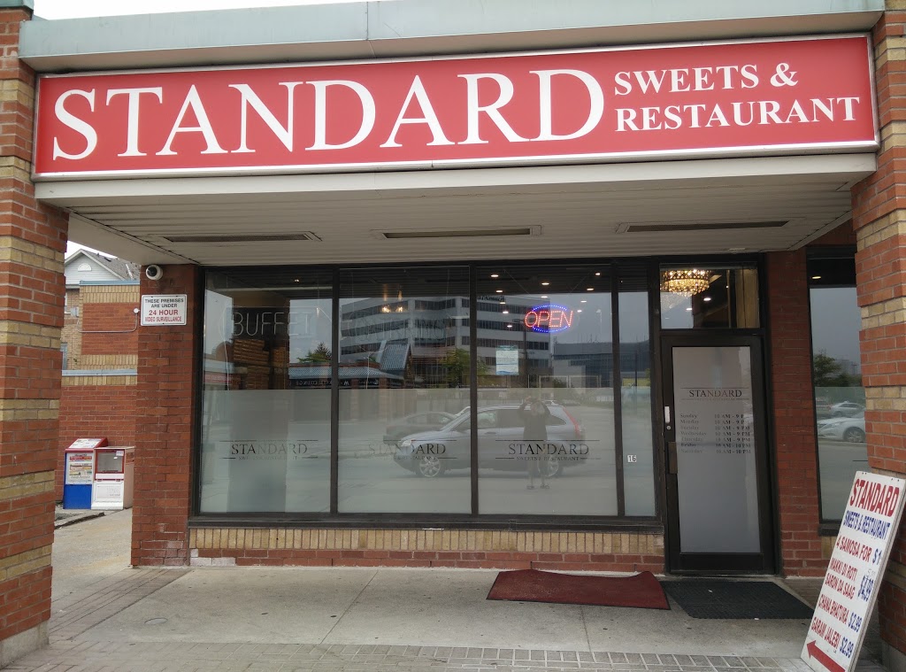 Standard Sweets & Restaurant | 200 County Ct Blvd, Brampton, ON L6W 4K7, Canada | Phone: (905) 450-0306