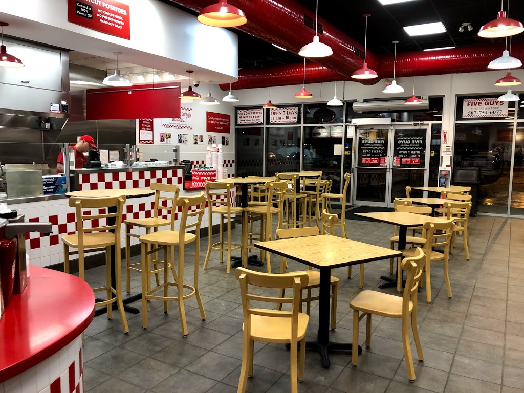 Five Guys | 5015 101 Ave NW Unit 110, Edmonton, AB T6A 0A2, Canada | Phone: (587) 754-6077