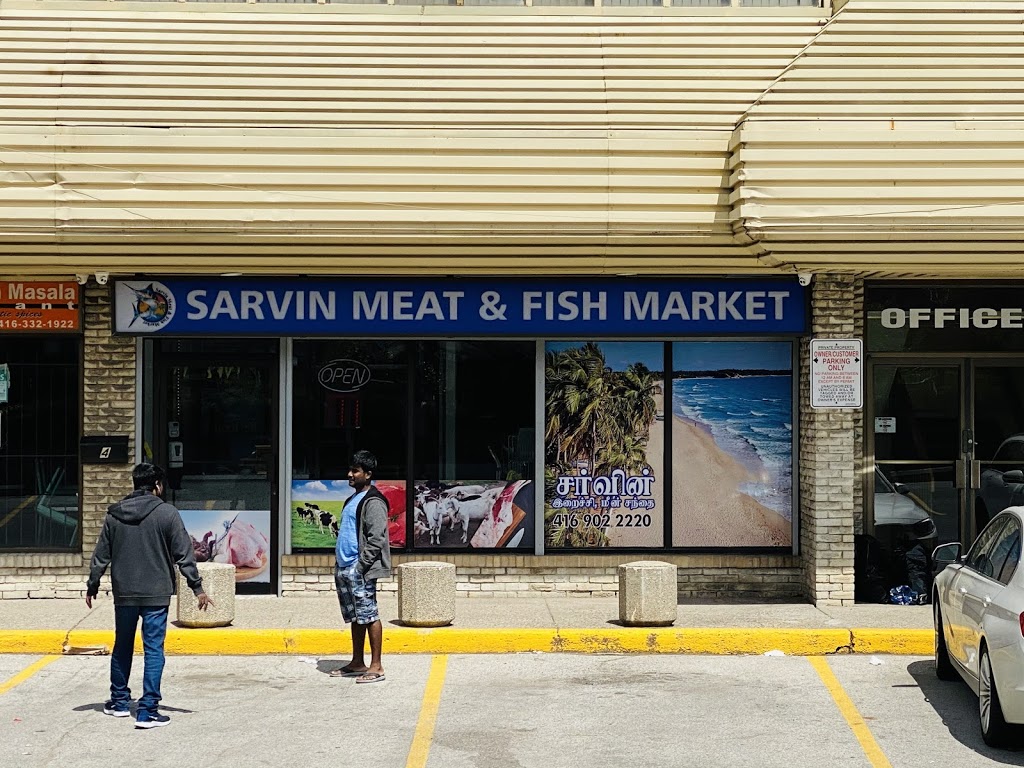 Sarvin Meat & Fish Market | 1001 Sandhurst Cir Unit 4, Scarborough, ON M1V 1Z6, Canada | Phone: (416) 902-2220