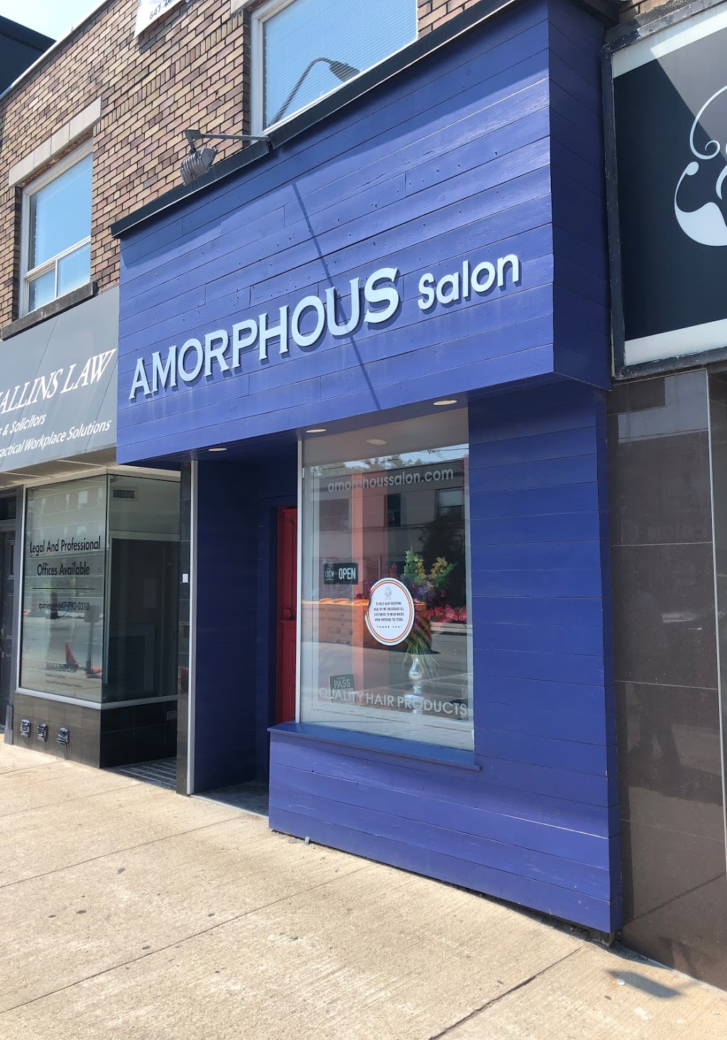 Amorphous Salon | 1184 Eglinton Ave W, Toronto, ON M6C 2E3, Canada | Phone: (416) 782-2135