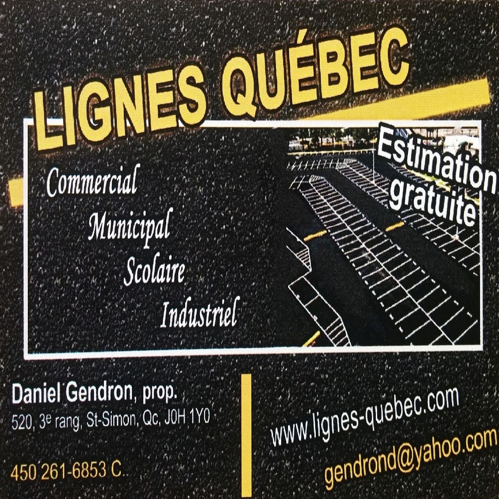 Lignes Quebec | 520 3e Rang O, Saint-Simon-de-Bagot, QC J0H 1Y0, Canada | Phone: (450) 261-6853