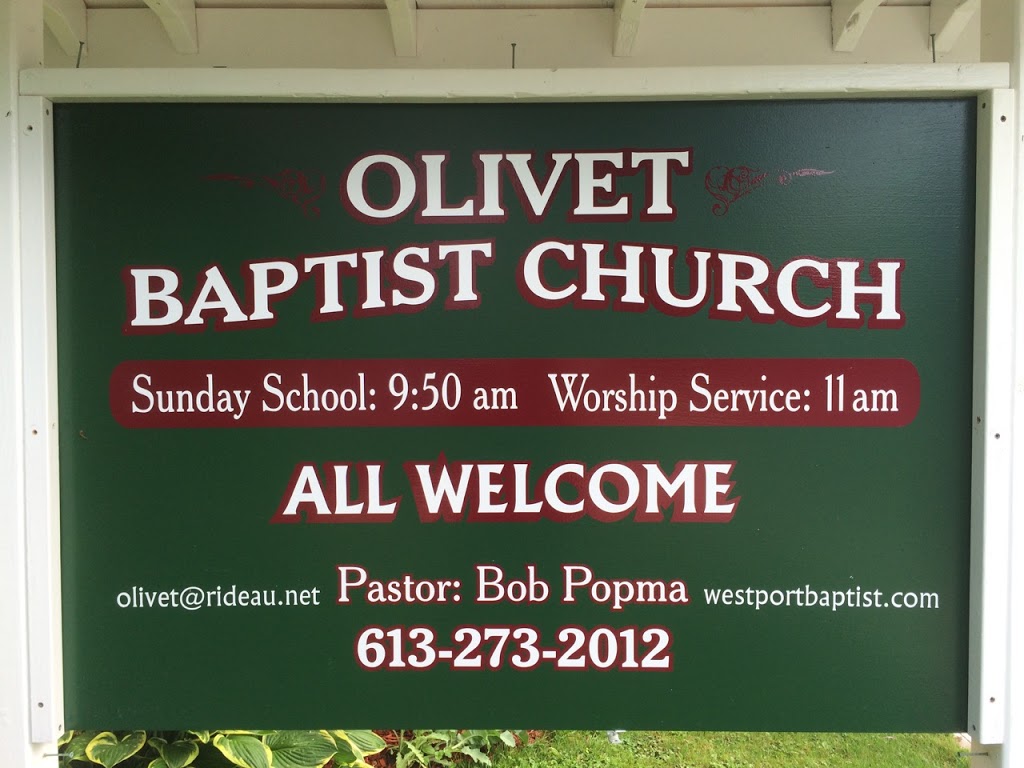 Olivet Baptist Church | 30 Church St, Westport, ON K0G 1X0, Canada | Phone: (613) 273-2012