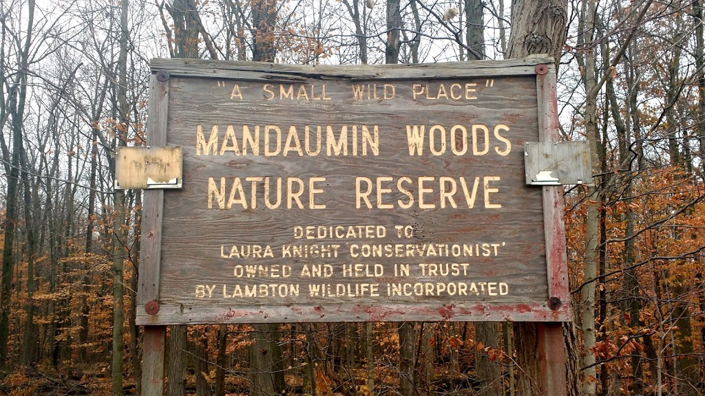 Mandaumin Woods Nature Reserve | Mandaumin Rd, Brigden, ON N0N 1B0, Canada