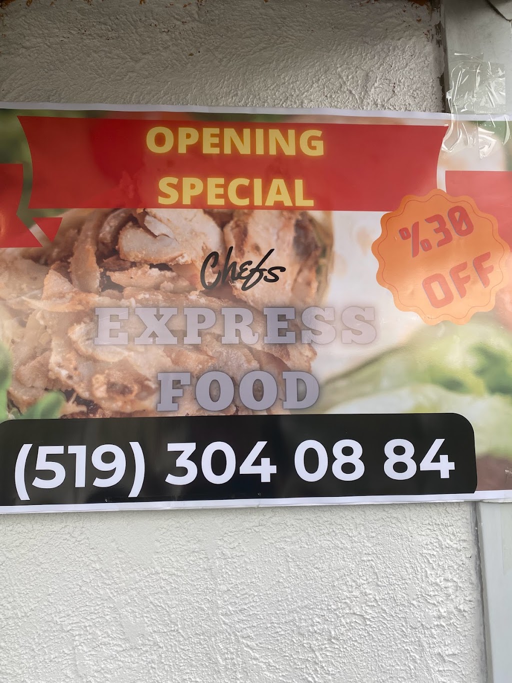 Chefs express food | 108 Elgin St, Brantford, ON N3S 5A3, Canada | Phone: (519) 304-0884