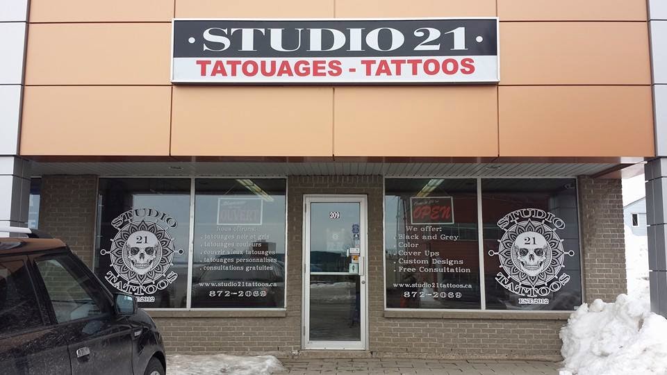 Studio 21 Tattoos | 12 Coronation Dr, Moncton, NB E1E 2X1, Canada | Phone: (506) 872-2069