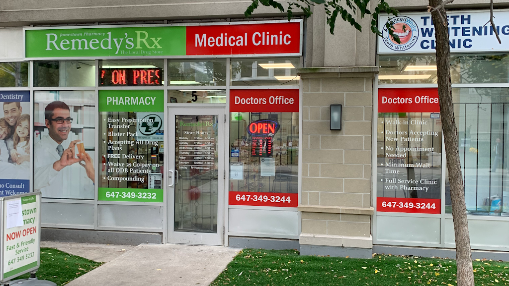 Remedys Rx Jamestown Pharmacy | 225 Wellesley St E #5, Toronto, ON M4X 1X8, Canada | Phone: (647) 349-3232