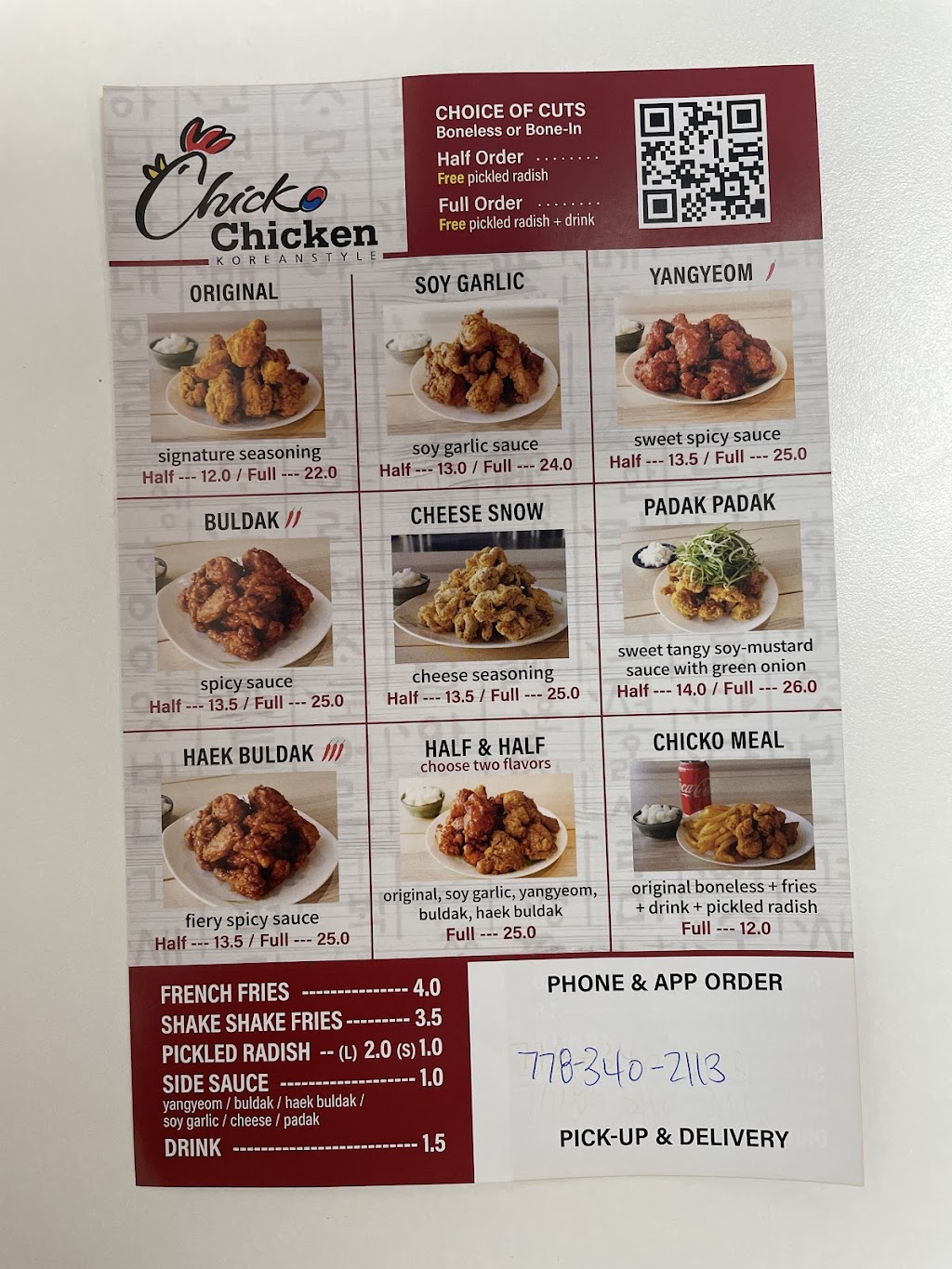 Chicko Chicken Capilano (North Vancouver) | 4730 Capilano Rd, North Vancouver, BC V7R 4K3, Canada | Phone: (778) 340-2113