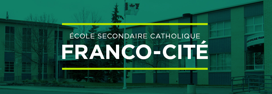 École secondaire catholique Franco-Cité | 623 Smyth Rd, Ottawa, ON K1G 1N7, Canada | Phone: (613) 521-4999