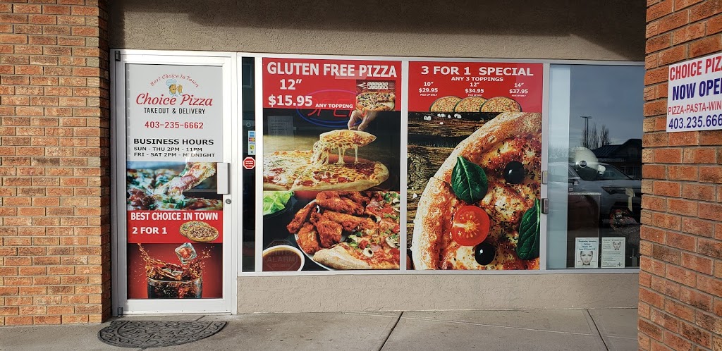 Choice Pizza | 140 E Chestermere Dr Unit 8, Chestermere, AB T1X 1M1, Canada | Phone: (403) 264-7575