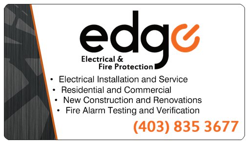 Edge Electrical & Fire Protection | 5416 Taylor Crescent NE, Calgary, AB T2K 3V8, Canada | Phone: (403) 835-3677