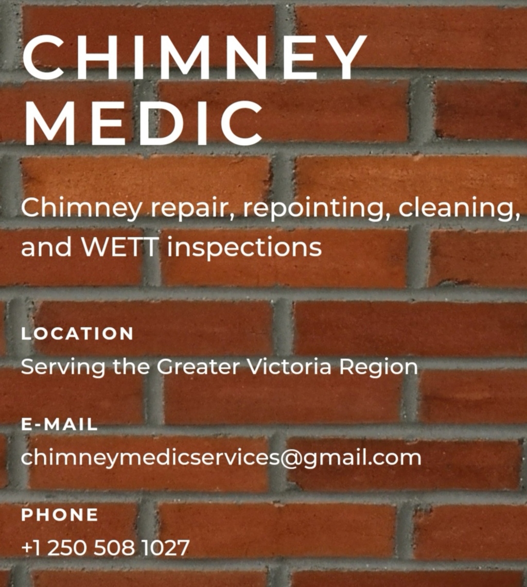 Chimney medic | 2466 Mountain Heights Dr, Sooke, BC V9Z 0L4, Canada | Phone: (250) 508-1027