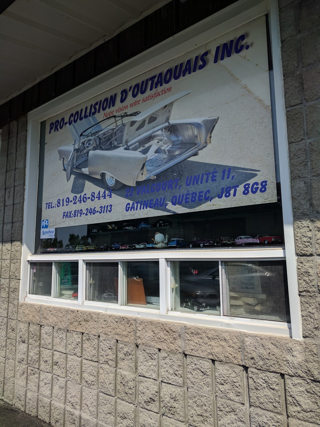 Pro Collision Outaouais Inc | 22 Rue de Valcourt, Gatineau, QC J8T 8G8, Canada | Phone: (819) 246-8444