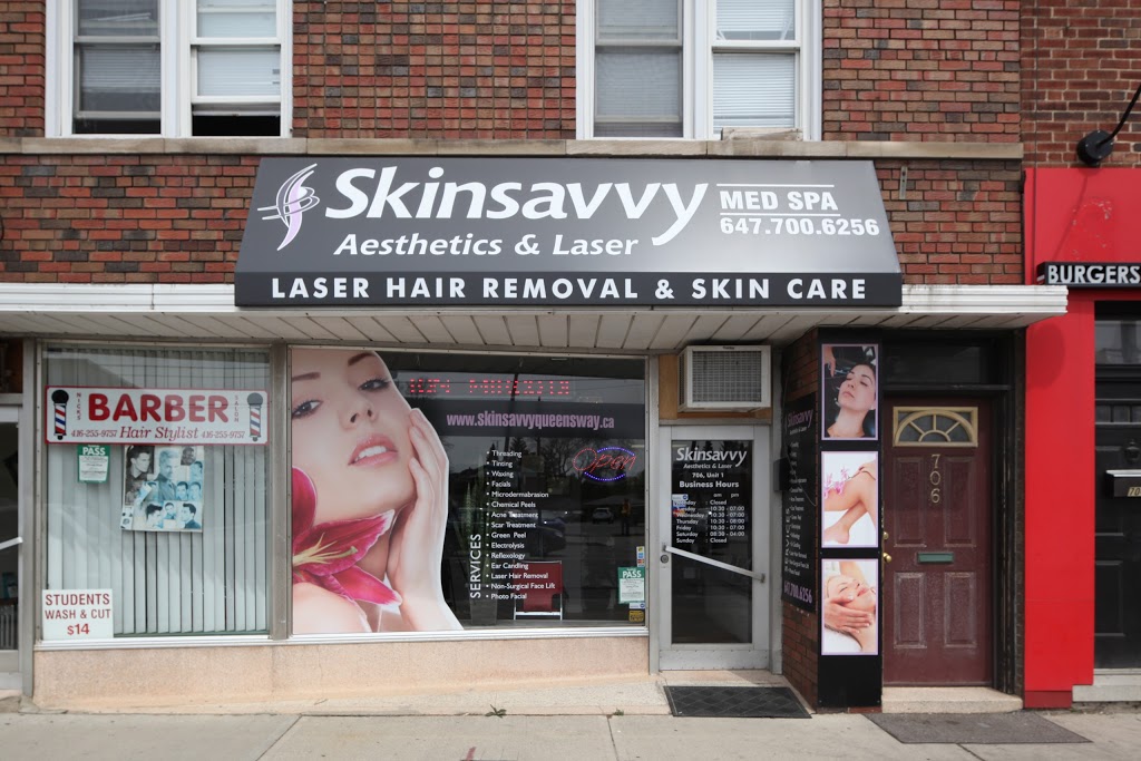 Skinsavvyonqueensway | 706 ,The Queensway Holbrook, The Queensway, Toronto, ON M8Y 1L3, Canada | Phone: (647) 700-6256