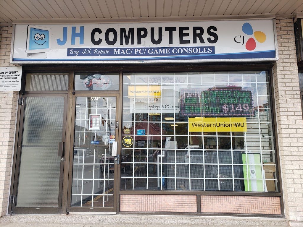 JH Computers | 5074 Dundas St W, Etobicoke, ON M9A 1B9, Canada | Phone: (416) 792-9132