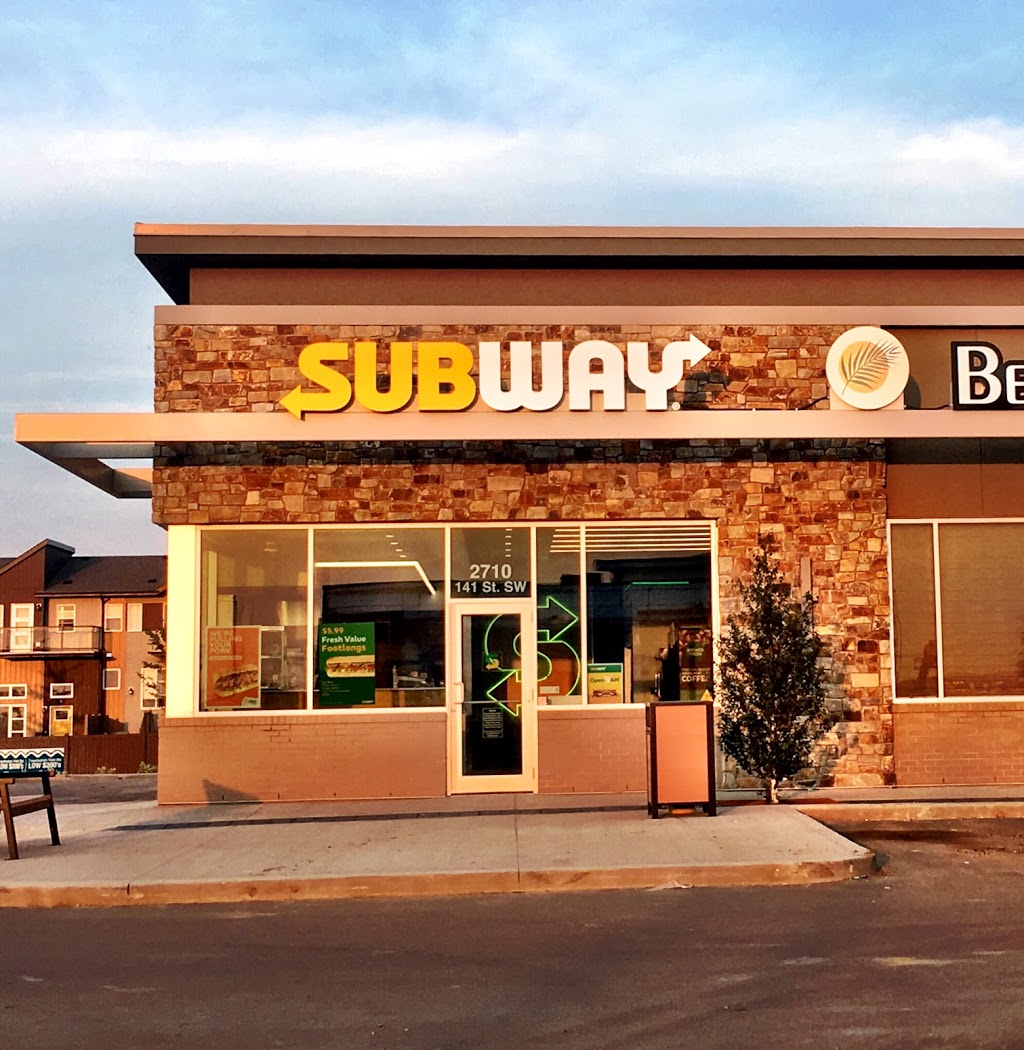 Subway | 3257-2731 141 St SW, Edmonton, AB T6W 3Y9, Canada | Phone: (780) 428-2679