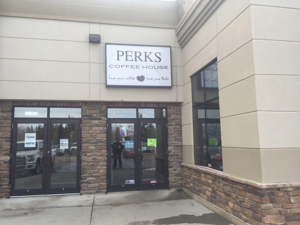 Perks Coffee House | 9-420 King St, Spruce Grove, AB T7X 2C7, Canada | Phone: (780) 962-3936