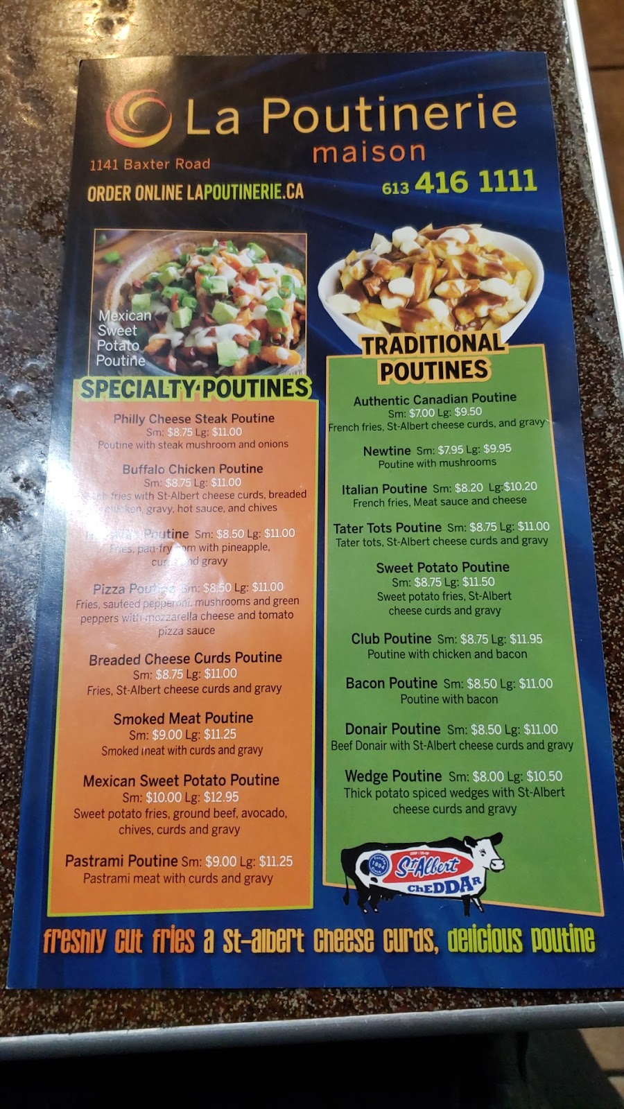 La Poutinerie | 1141 Baxter Rd, Ottawa, ON K2C 3R4, Canada | Phone: (613) 416-1111