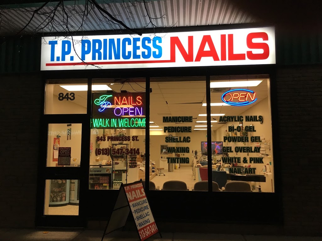 TP Princess Nails | 843 Princess St, Kingston, ON K7L 1G7, Canada | Phone: (613) 547-3414