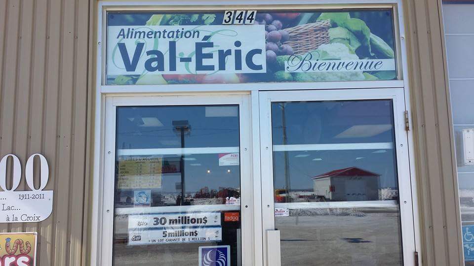 Marché Alimentation Val-Éric | 344 Rue St Jean, Métabetchouan-Lac-à-la-Croix, QC G8G 2J4, Canada | Phone: (418) 349-8807