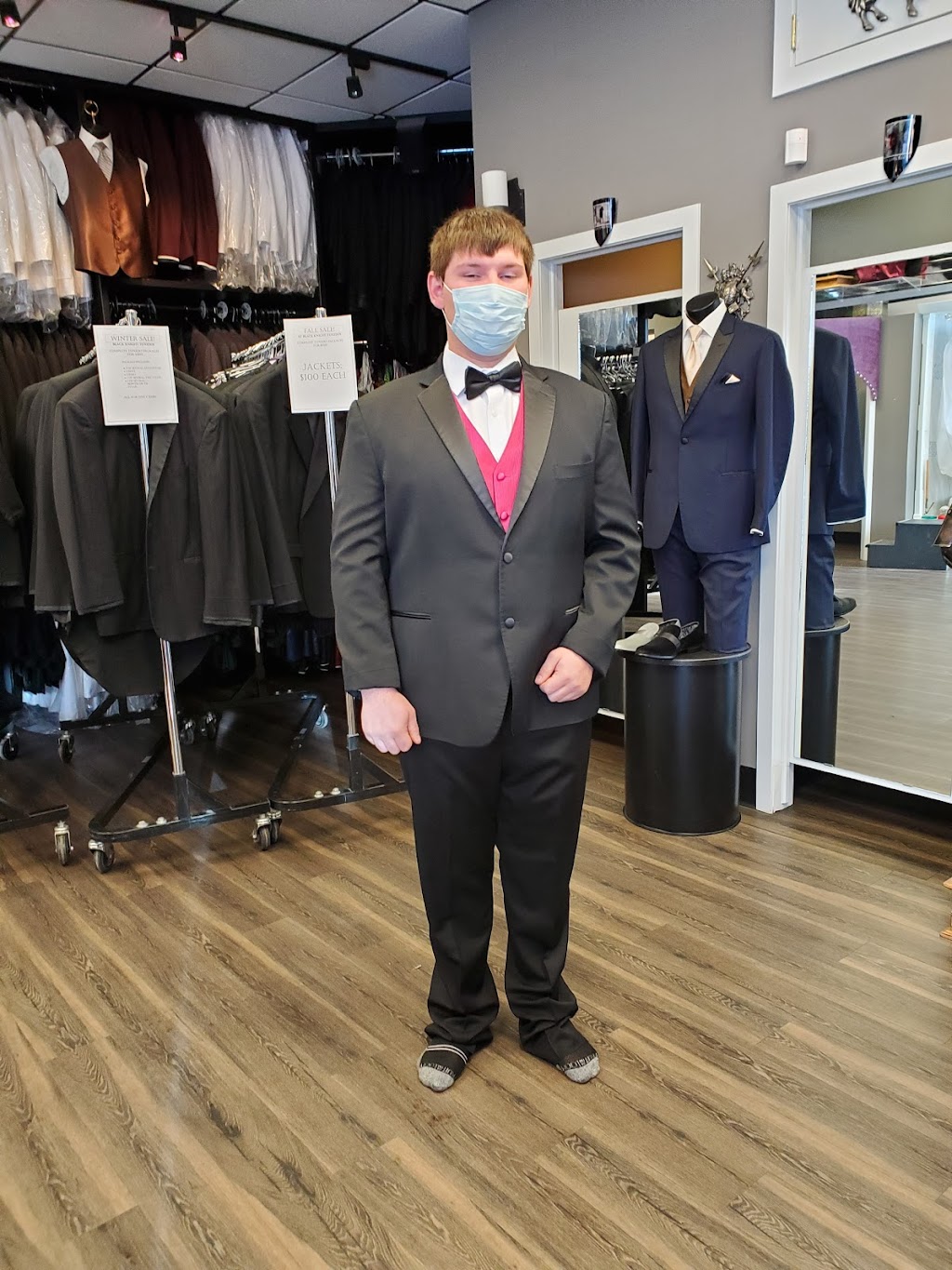 Black Knight Tuxedos | 4912 35 St, Red Deer, AB T4N 6K6, Canada | Phone: (403) 347-5961