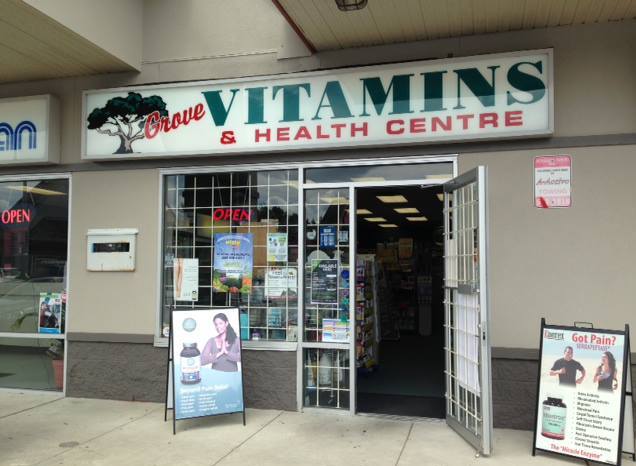 Grove Vitamins & Health Ltd | 8840 210 St #504, Langley, BC V1M 2Y2, Canada | Phone: (604) 882-1477