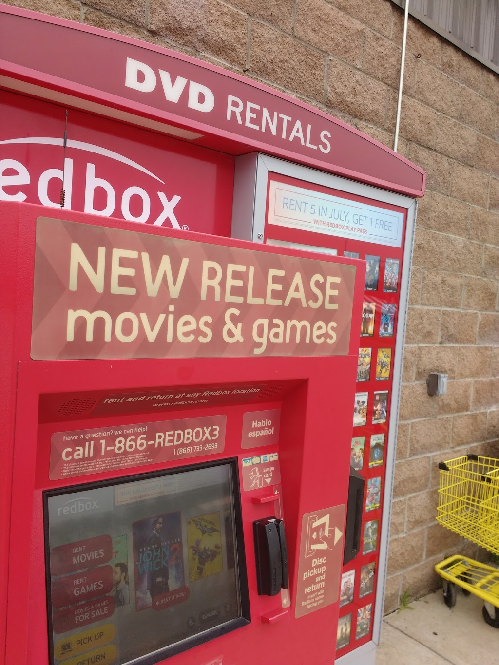 Redbox | 10855 Gowanda State Rd, North Collins, NY 14111, USA | Phone: (866) 733-2693