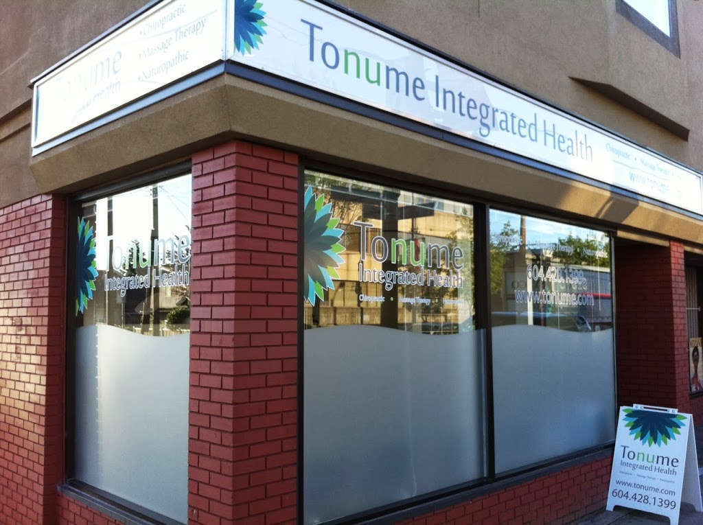 Tonume Integrated Health | 2657 Commercial Dr, Vancouver, BC V5N 4C3, Canada | Phone: (604) 428-1399