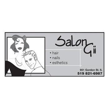 Salon Gii | 951 Gordon St #5A, Guelph, ON N1G 4S1, Canada | Phone: (519) 821-6987