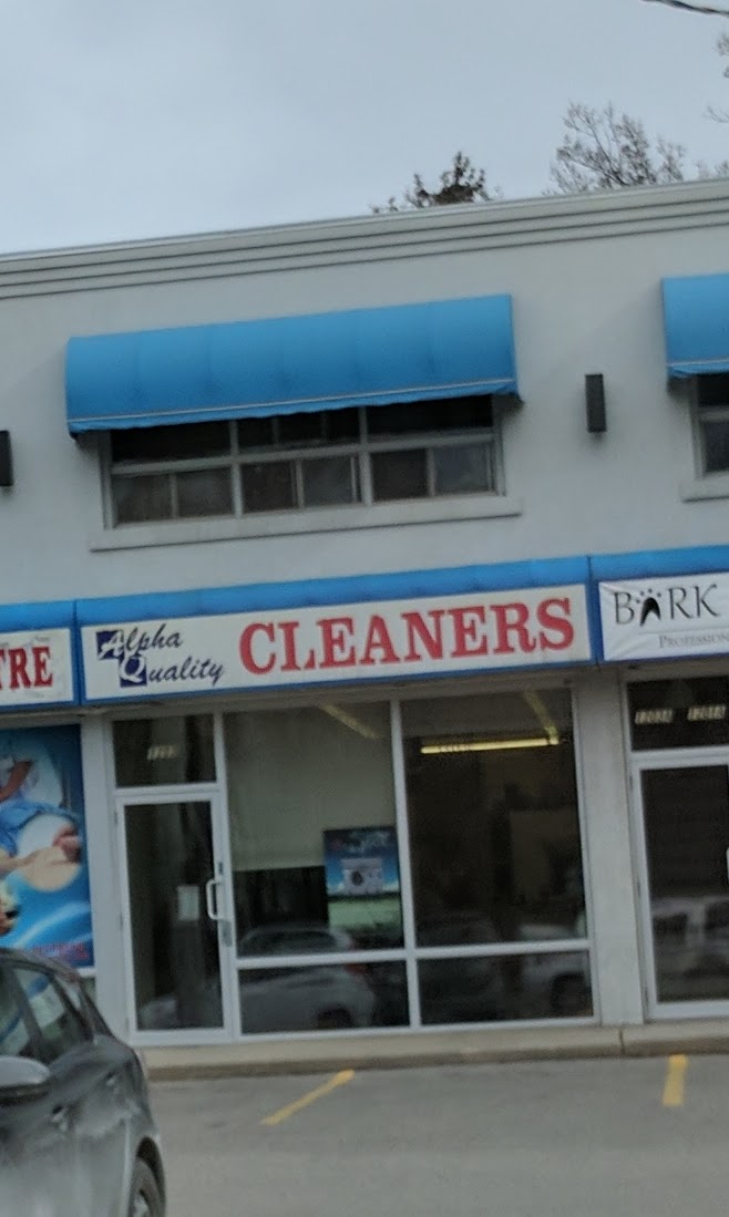 Alpha Quality Cleaners | 1203 Hurontario St, Mississauga, ON L5G 3H2, Canada | Phone: (905) 278-9700