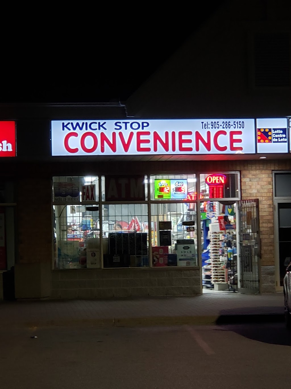 Kuick Stop Convenience | 2555 Erin Centre Blvd unit 10, Mississauga, ON L5M 5G9, Canada | Phone: (905) 286-5150