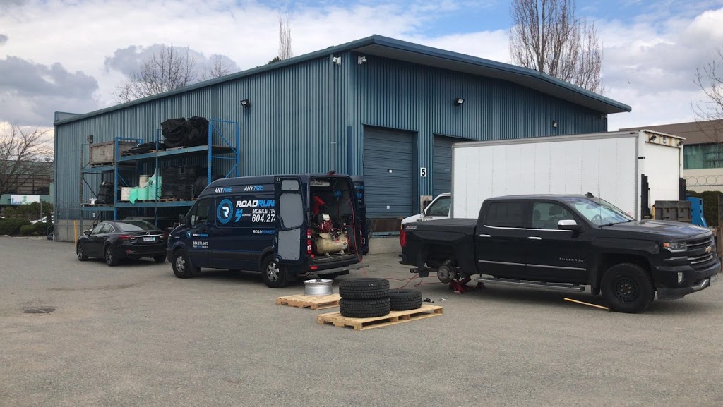 Roadrunners Dial A Tire Ltd. | 11780 River Rd #125, Richmond, BC V6X 1Z7, Canada | Phone: (604) 274-8473