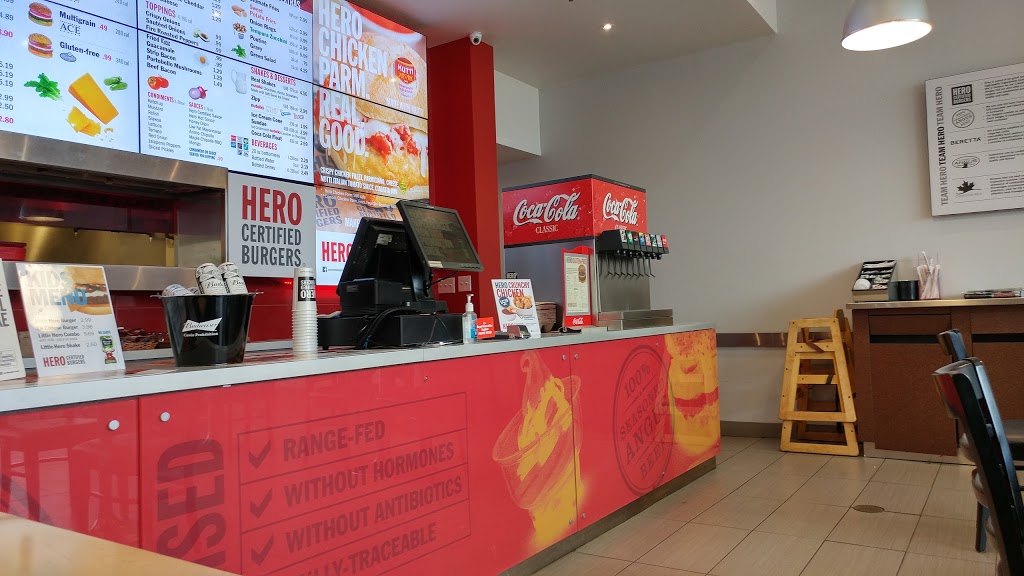 Hero Certified Burgers | 15340 Bayview Ave b6, Aurora, ON L4G 7J1, Canada | Phone: (905) 727-3218