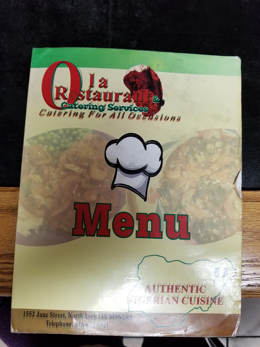 Ola Restaurant & Catering Services | 1552 Jane St, North York, ON M9N 2R5, Canada | Phone: (416) 614-6521