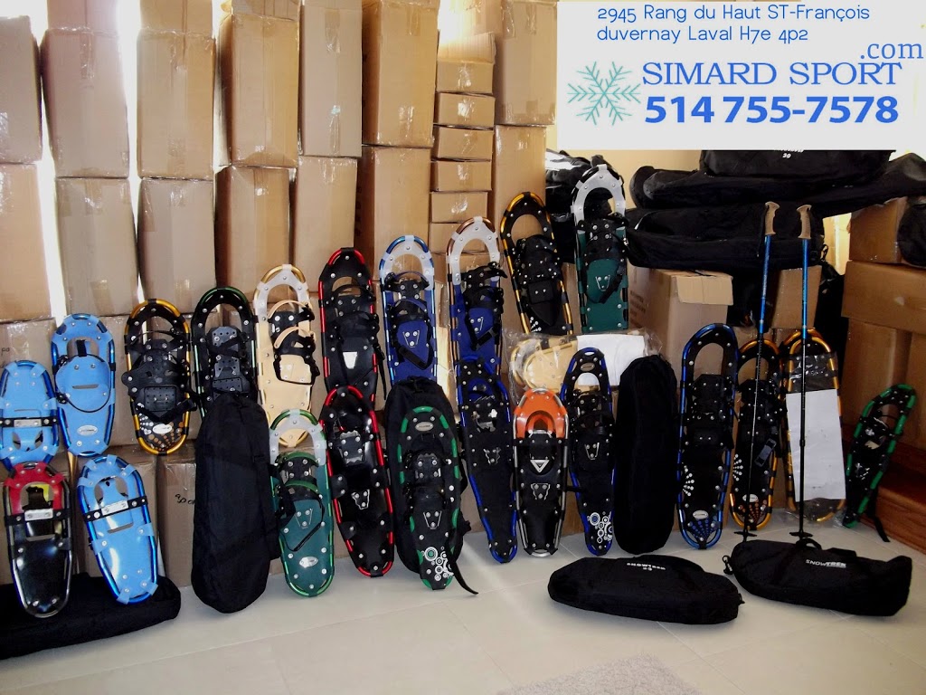 Simard Sport La Maison de la Raquette | 2945 Rang du Haut-Saint-François, Laval, QC H7E 4P2, Canada | Phone: (514) 755-7578