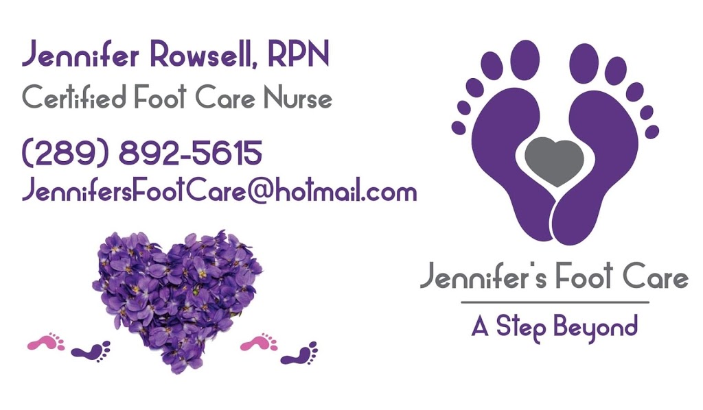 Jennifers Mobile Nursing Foot Care | Liberty St S, Bowmanville, ON L1C 2W1, Canada | Phone: (289) 892-5615