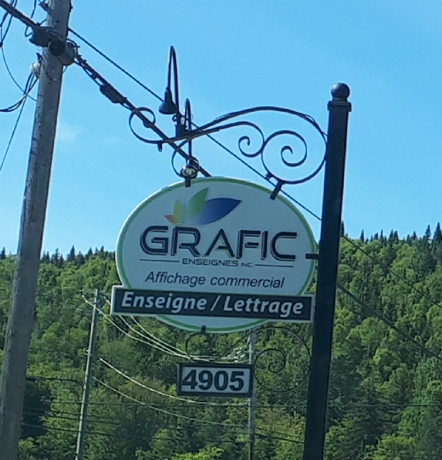 Grafic Enseignes | 4905 Bd de Sainte-Adèle, Sainte-Adèle, QC J8B 2N8, Canada | Phone: (450) 229-2009