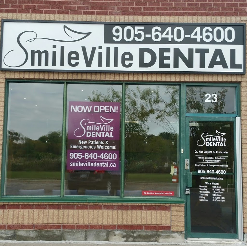 SmileVille Dental | Dr. Nar Daljeet | 86 Ringwood Dr #23, Whitchurch-Stouffville, ON L4A 1C3, Canada | Phone: (905) 640-4600
