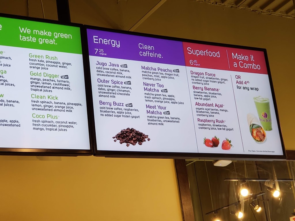 Jugo Juice | Deerfoot Meadows 33, Heritage Meadows Way Unit #917, Calgary, AB T2H 5B8, Canada | Phone: (403) 212-8258