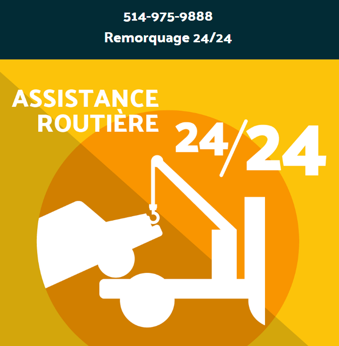 REMORQUAGE 24/24 montreal | 8975 Rue Tolhurst, Montréal, QC H2N 1W9, Canada | Phone: (514) 975-9888