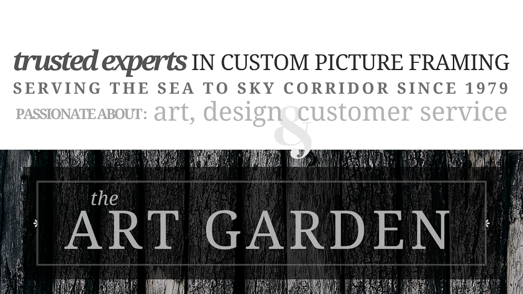 The Art Garden | 38022 Cleveland Ave, Squamish, BC V8B 0B7, Canada | Phone: (604) 892-3822