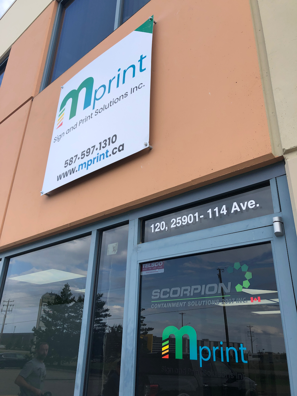 Mprint Sign and Print Solutions | 25901 114 Ave Unit 120, Acheson, AB T7X 6E2, Canada | Phone: (587) 597-1310