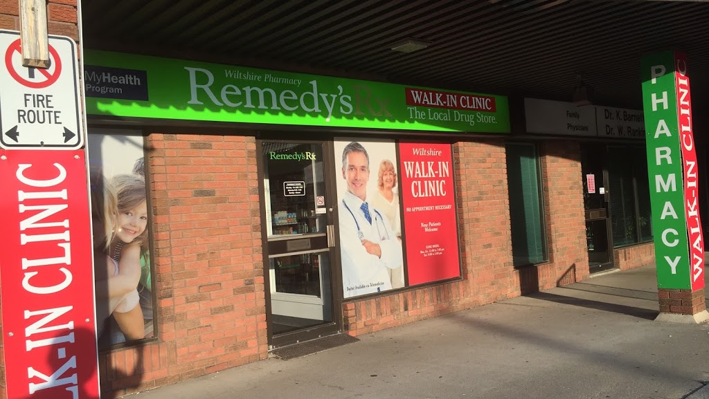 Wiltshire Pharmacy / Walk-in Clinic Remedys Rx | 940 Murphy Rd, Sarnia, ON N7S 5C4, Canada | Phone: (519) 491-1922