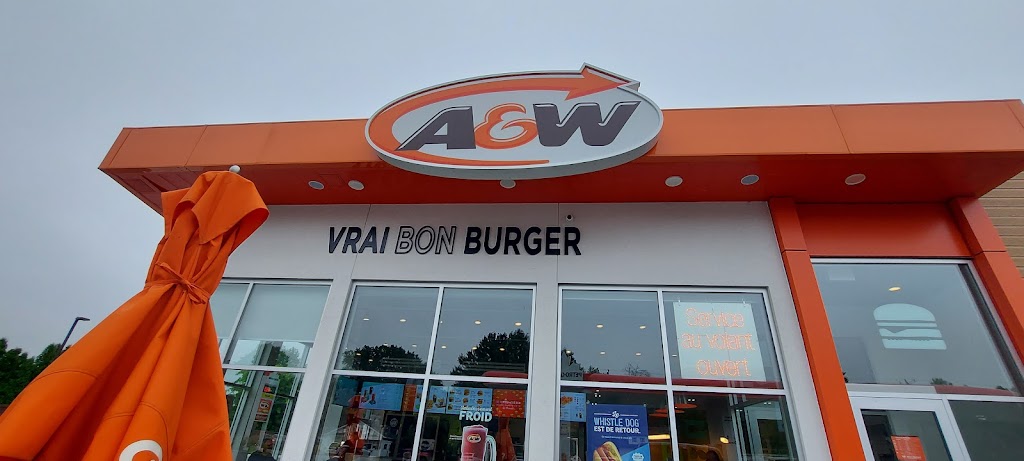 A&W Canada | 615 Rue Principale, Rivière-Beaudette, QC J0P 1R0, Canada | Phone: (450) 269-0909