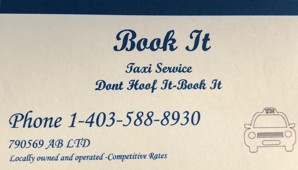 Lacombe Taxi - Book It Cabs. | 74 Heritage Dr, Lacombe, AB T4L 1N8, Canada | Phone: (403) 588-8930