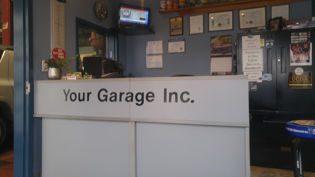 Your Garage Inc | 275 Webster Rd, Kitchener, ON N2C 1H9, Canada | Phone: (519) 748-1223