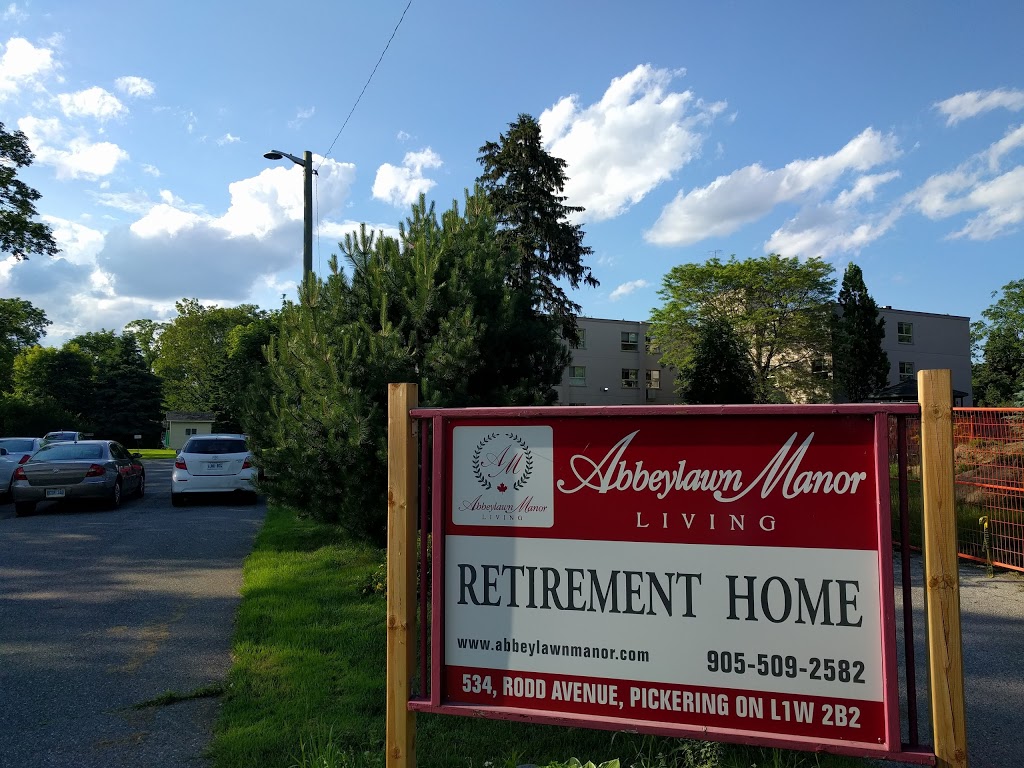 Abbeylawn Manor Retirement Home | 534 Rodd Ave, Pickering, ON L1W 2B2, Canada | Phone: (905) 509-2582