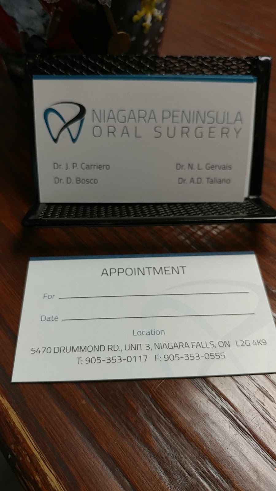 Niagara Peninsula Oral Surgery | 5470 Drummond Rd, Niagara Falls, ON L2G 4K9, Canada | Phone: (905) 353-0117