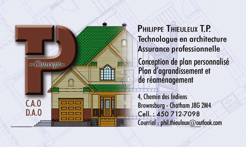 T.P. Concept | 4 Chemin des Indiens, Brownsburg, QC J8G 2M4, Canada | Phone: (450) 712-7098