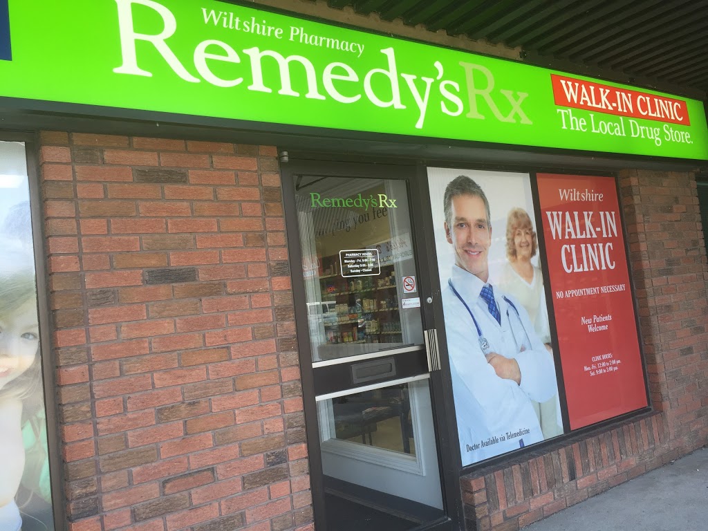 Wiltshire Pharmacy / Walk-in Clinic Remedys Rx | 940 Murphy Rd, Sarnia, ON N7S 5C4, Canada | Phone: (519) 491-1922